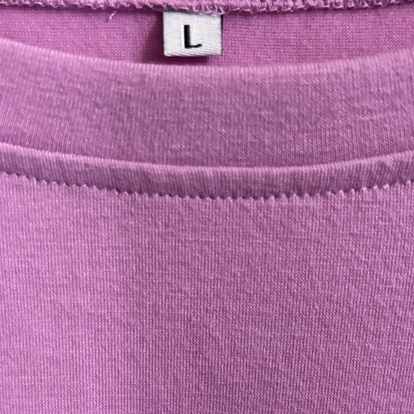 Vibrant Lilac Short Sleeve Tee - Picture 3 of 6
